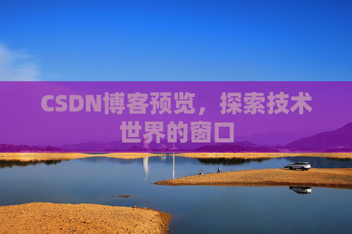 CSDN博客预览，探索技术世界的窗口
